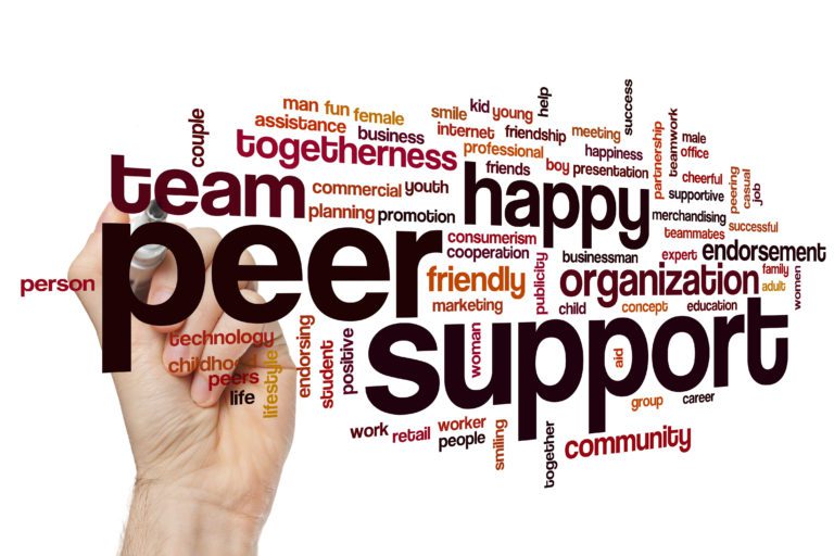 peer support group research